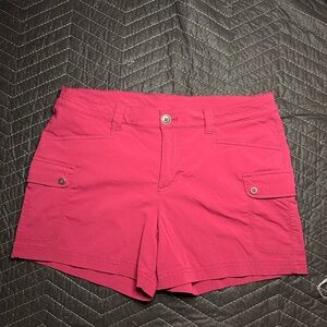 Eddie Bauer Pink Cargo Athletic Shorts